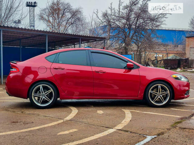Додж Дарт 2014 в Кривом Роге на Automoto.ua Красный Додж Дарт, объемом двигателя 2.36 л и пробегом 130 тыс. км за 9500 $, фото 9 на Automoto.ua