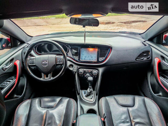 Додж Дарт 2014 в Кривом Роге на Automoto.ua Красный Додж Дарт, объемом двигателя 2.36 л и пробегом 130 тыс. км за 9500 $, фото 23 на Automoto.ua