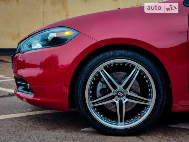 Додж Дарт 2014 в Кривом Роге на Automoto.ua Красный Додж Дарт, объемом двигателя 2.36 л и пробегом 130 тыс. км за 9500 $, фото 12 на Automoto.ua