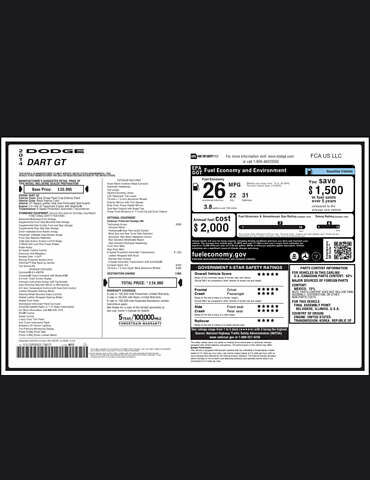 Синий Додж Дарт, объемом двигателя 2.36 л и пробегом 152 тыс. км за 9299 $, фото 2 на Automoto.ua