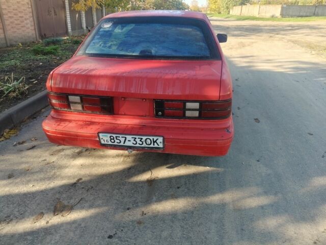 Додж Другая 1993 в Николаеве на Automoto.ua Красный Додж Другая, объемом двигателя 2 л и пробегом 2 тыс. км за 650 $, фото 3 на Automoto.ua