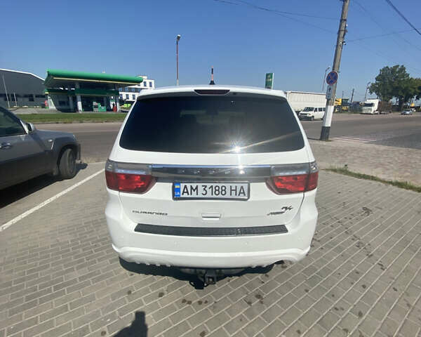 Додж Durango 2013 у Житомирі на Automoto.ua Білий Додж Durango, об'ємом двигуна 3.6 л та пробігом 270 тис. км за 15500 $, фото 8 на Automoto.ua