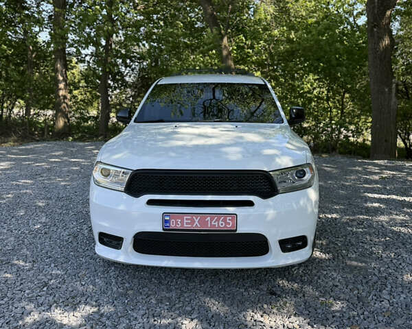 Белый Додж Дюранго, объемом двигателя 3.6 л и пробегом 182 тыс. км за 18700 $, фото 1 на Automoto.ua