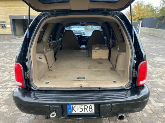 Чорний Додж Durango, об'ємом двигуна 4.7 л та пробігом 315 тис. км за 5000 $, фото 4 на Automoto.ua