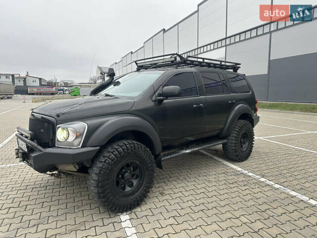 Черный Додж Дюранго, объемом двигателя 5.7 л и пробегом 160 тыс. км за 18500 $, фото 12 на Automoto.ua