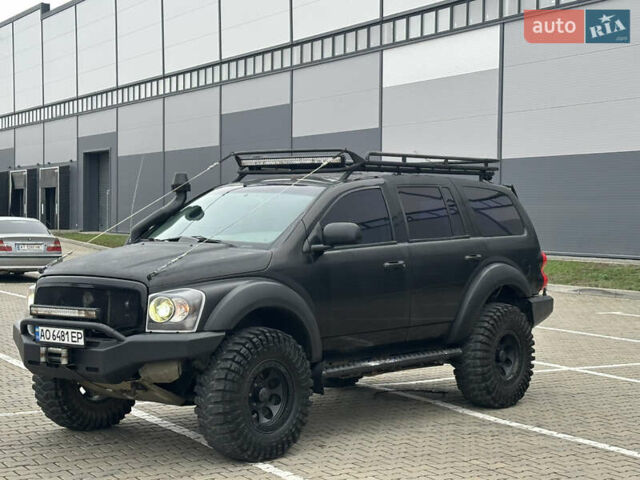 Черный Додж Дюранго, объемом двигателя 5.7 л и пробегом 160 тыс. км за 18500 $, фото 3 на Automoto.ua