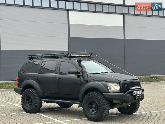 Черный Додж Дюранго, объемом двигателя 5.7 л и пробегом 160 тыс. км за 18500 $, фото 9 на Automoto.ua