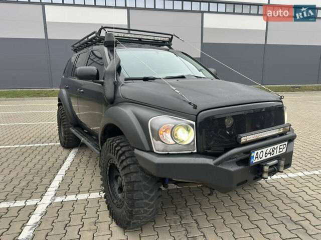 Черный Додж Дюранго, объемом двигателя 5.7 л и пробегом 160 тыс. км за 18500 $, фото 10 на Automoto.ua