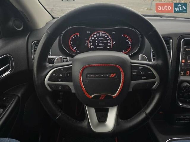 Черный Додж Дюранго, объемом двигателя 3.6 л и пробегом 250 тыс. км за 19900 $, фото 12 на Automoto.ua