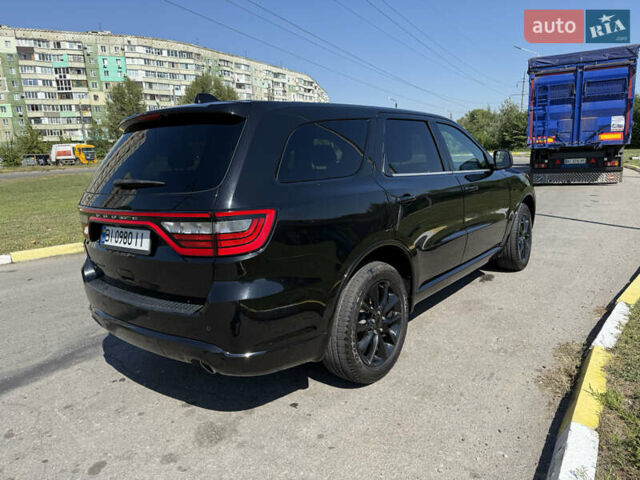 Черный Додж Дюранго, объемом двигателя 3.6 л и пробегом 140 тыс. км за 23500 $, фото 5 на Automoto.ua