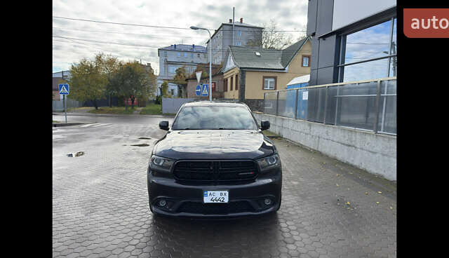 Черный Додж Дюранго, объемом двигателя 5.65 л и пробегом 157 тыс. км за 33000 $, фото 3 на Automoto.ua