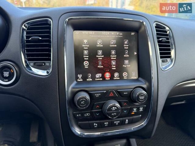 Черный Додж Дюранго, объемом двигателя 5.65 л и пробегом 157 тыс. км за 33000 $, фото 19 на Automoto.ua