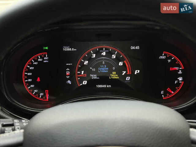 Черный Додж Дюранго, объемом двигателя 6.4 л и пробегом 106 тыс. км за 42000 $, фото 16 на Automoto.ua
