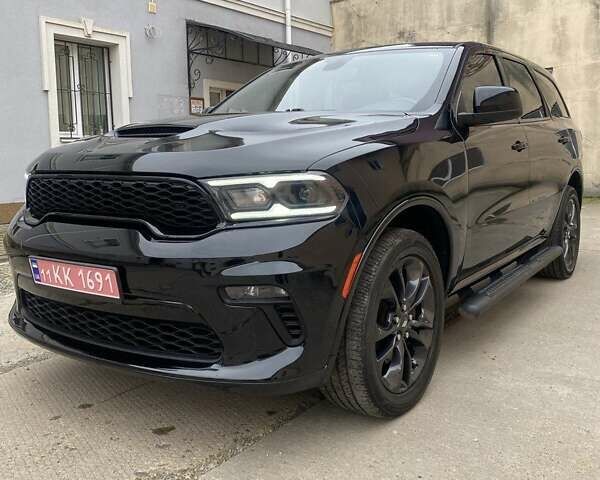 Черный Додж Дюранго, объемом двигателя 3.6 л и пробегом 77 тыс. км за 29000 $, фото 1 на Automoto.ua