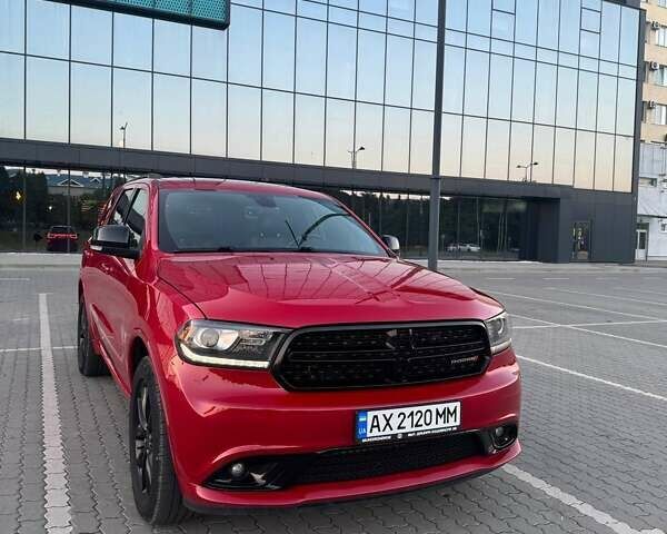 Красный Додж Дюранго, объемом двигателя 3.6 л и пробегом 160 тыс. км за 24000 $, фото 10 на Automoto.ua
