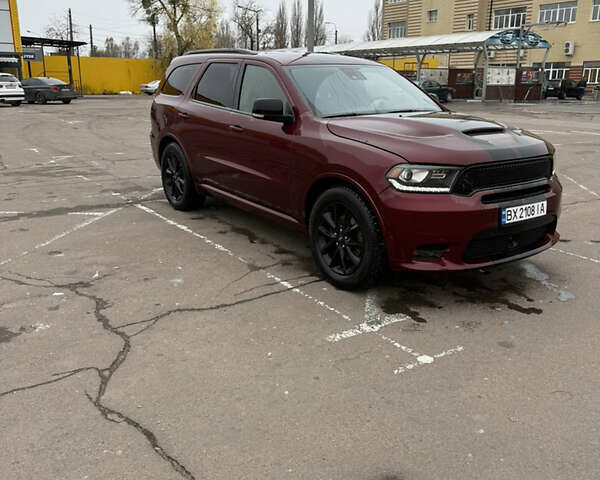 Красный Додж Дюранго, объемом двигателя 5.65 л и пробегом 195 тыс. км за 27000 $, фото 2 на Automoto.ua