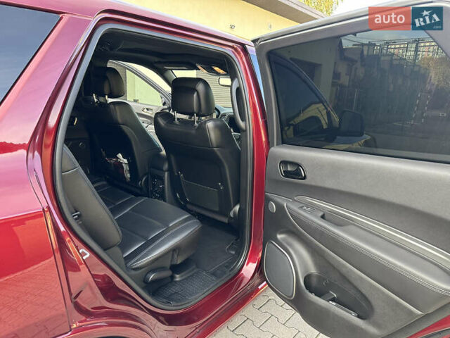 Красный Додж Дюранго, объемом двигателя 5.65 л и пробегом 37 тыс. км за 39900 $, фото 18 на Automoto.ua