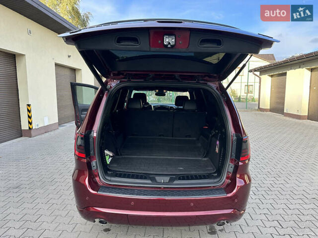 Красный Додж Дюранго, объемом двигателя 5.65 л и пробегом 37 тыс. км за 39900 $, фото 17 на Automoto.ua