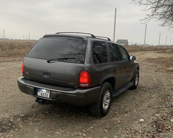 Серый Додж Дюранго, объемом двигателя 4.7 л и пробегом 181 тыс. км за 6500 $, фото 4 на Automoto.ua
