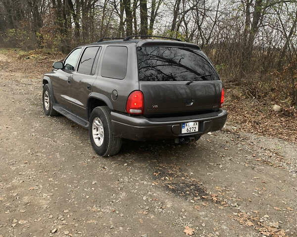 Серый Додж Дюранго, объемом двигателя 4.7 л и пробегом 181 тыс. км за 6500 $, фото 3 на Automoto.ua