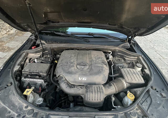 Серый Додж Дюранго, объемом двигателя 3.6 л и пробегом 175 тыс. км за 21500 $, фото 6 на Automoto.ua