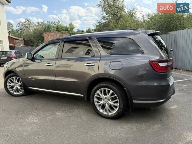Серый Додж Дюранго, объемом двигателя 3.6 л и пробегом 228 тыс. км за 18500 $, фото 6 на Automoto.ua