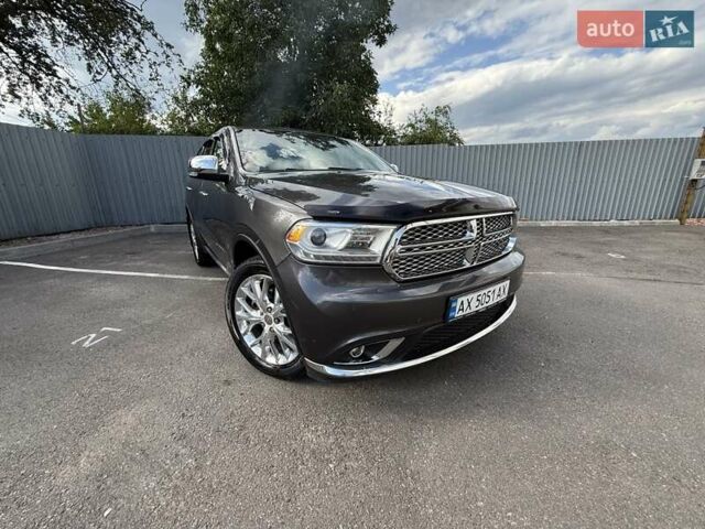 Серый Додж Дюранго, объемом двигателя 3.6 л и пробегом 228 тыс. км за 18500 $, фото 1 на Automoto.ua