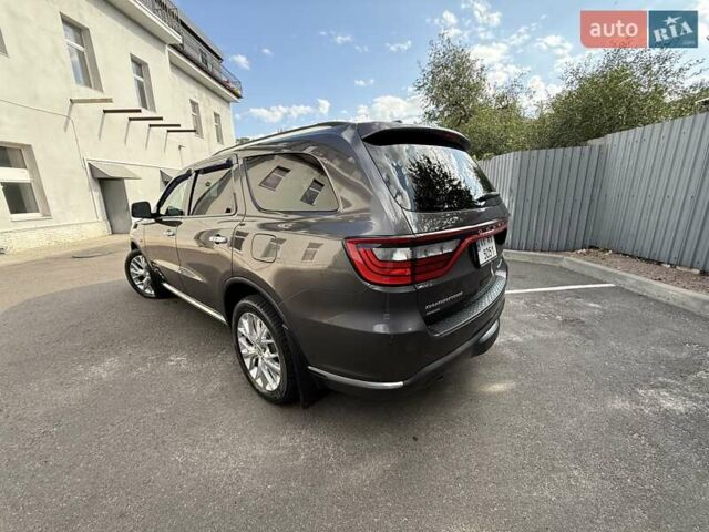 Серый Додж Дюранго, объемом двигателя 3.6 л и пробегом 228 тыс. км за 18500 $, фото 7 на Automoto.ua