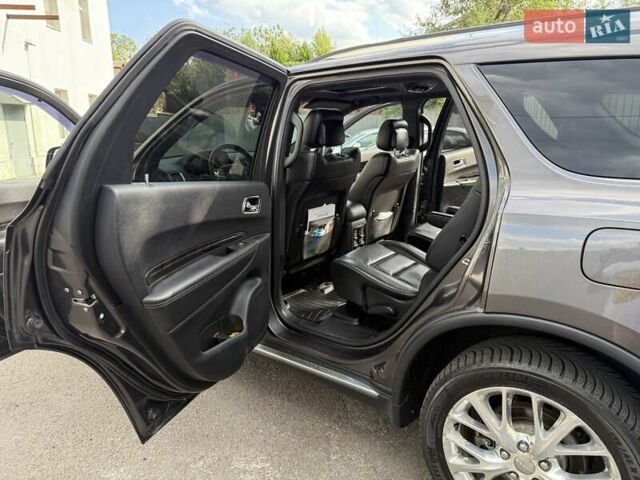 Серый Додж Дюранго, объемом двигателя 3.6 л и пробегом 228 тыс. км за 18500 $, фото 18 на Automoto.ua