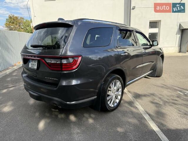 Серый Додж Дюранго, объемом двигателя 3.6 л и пробегом 228 тыс. км за 18500 $, фото 14 на Automoto.ua