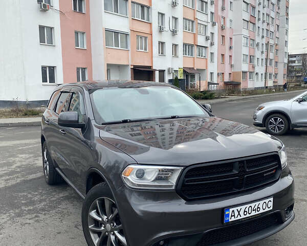 Серый Додж Дюранго, объемом двигателя 3.6 л и пробегом 161 тыс. км за 20500 $, фото 1 на Automoto.ua