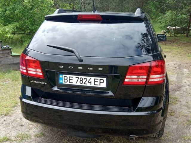 Черный Додж Джорни, объемом двигателя 2.4 л и пробегом 162 тыс. км за 10500 $, фото 1 на Automoto.ua