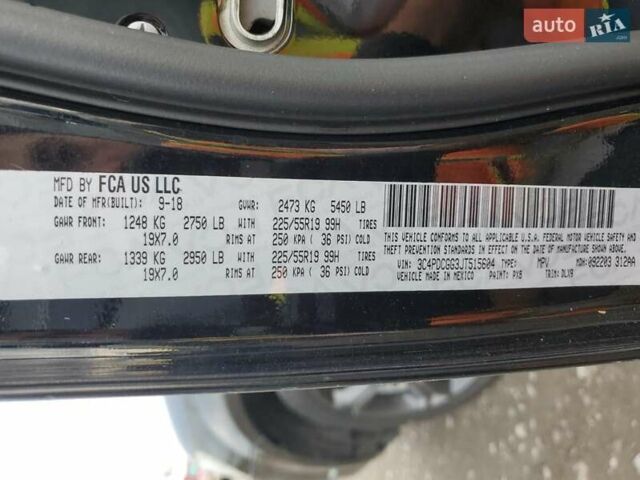 Чорний Додж Джорні, об'ємом двигуна 0 л та пробігом 107 тис. км за 1100 $, фото 12 на Automoto.ua