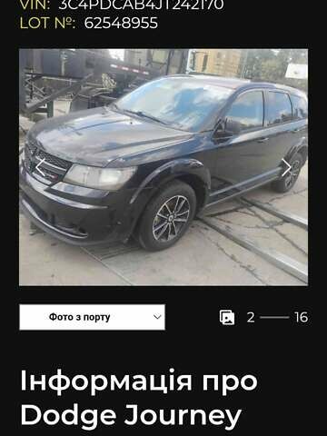 Черный Додж Джорни, объемом двигателя 2.36 л и пробегом 160 тыс. км за 10500 $, фото 16 на Automoto.ua