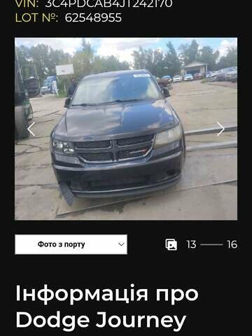 Черный Додж Джорни, объемом двигателя 2.36 л и пробегом 160 тыс. км за 10500 $, фото 13 на Automoto.ua