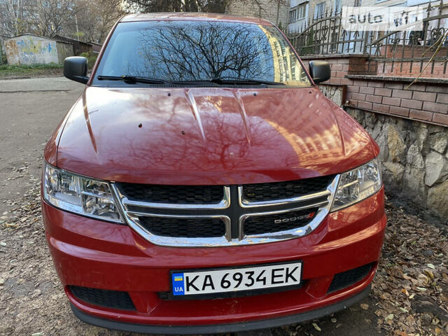Красный Додж Джорни, объемом двигателя 2.4 л и пробегом 190 тыс. км за 9200 $, фото 9 на Automoto.ua