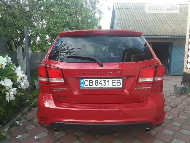 Красный Додж Джорни, объемом двигателя 3.6 л и пробегом 183 тыс. км за 13000 $, фото 3 на Automoto.ua
