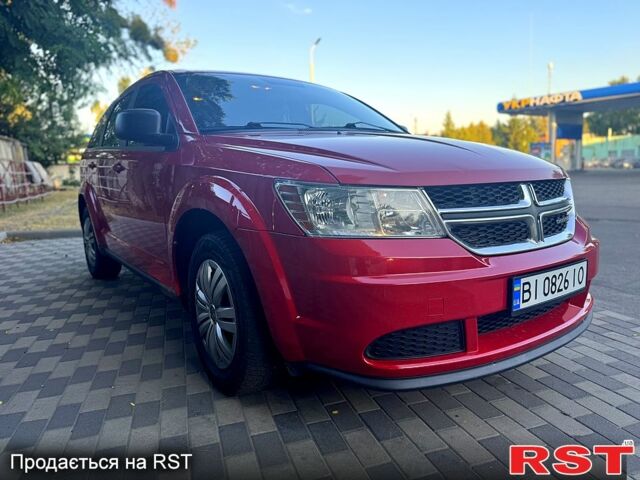 Красный Додж Джорни, объемом двигателя 2.4 л и пробегом 215 тыс. км за 9500 $, фото 1 на Automoto.ua