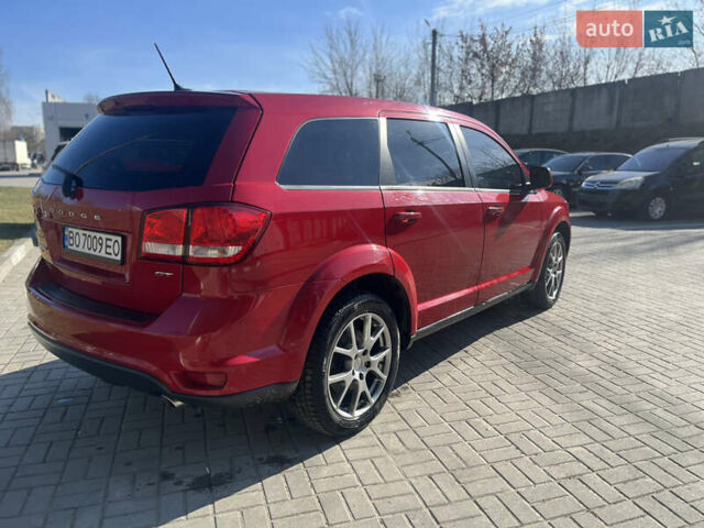 Красный Додж Джорни, объемом двигателя 3.6 л и пробегом 164 тыс. км за 14200 $, фото 6 на Automoto.ua