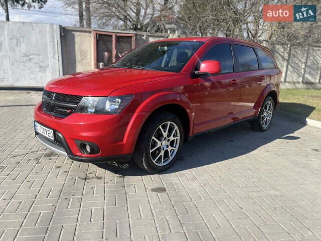 Красный Додж Джорни, объемом двигателя 3.6 л и пробегом 164 тыс. км за 14200 $, фото 1 на Automoto.ua