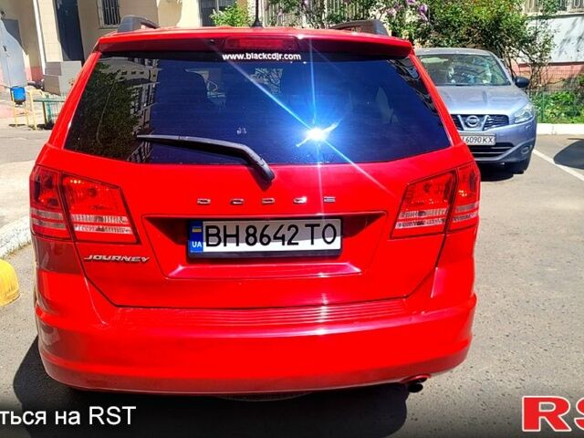 Красный Додж Джорни, объемом двигателя 2.4 л и пробегом 175 тыс. км за 12000 $, фото 5 на Automoto.ua