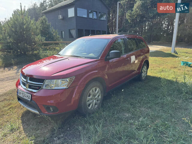 Красный Додж Джорни, объемом двигателя 2.36 л и пробегом 42 тыс. км за 12499 $, фото 1 на Automoto.ua