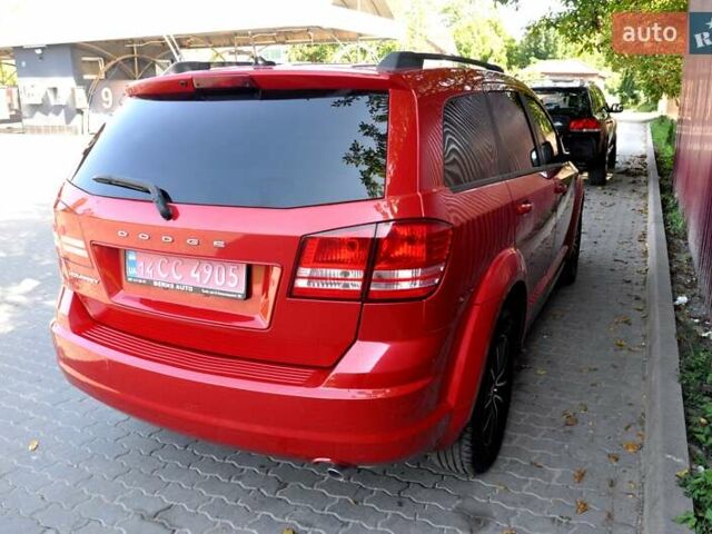 Красный Додж Джорни, объемом двигателя 2.36 л и пробегом 90 тыс. км за 10500 $, фото 12 на Automoto.ua