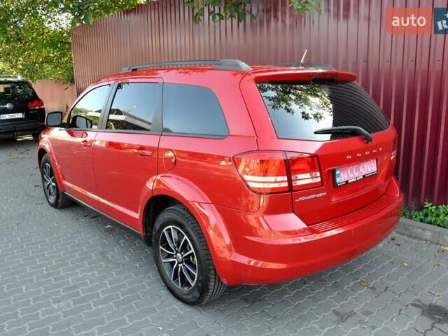 Красный Додж Джорни, объемом двигателя 2.36 л и пробегом 90 тыс. км за 10500 $, фото 8 на Automoto.ua