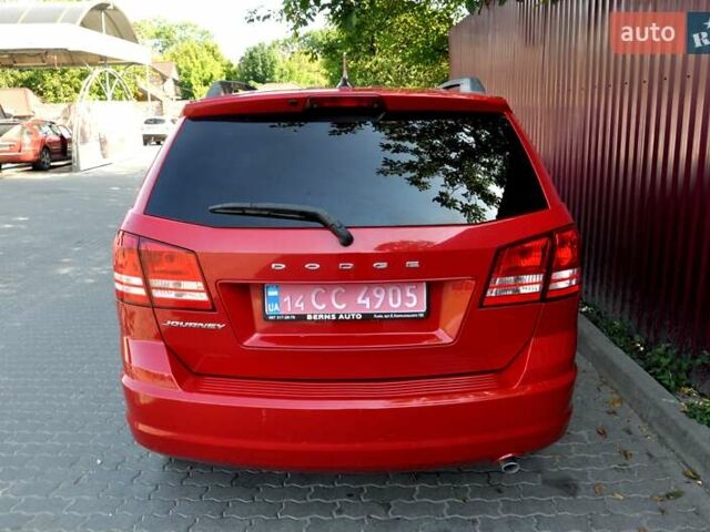 Красный Додж Джорни, объемом двигателя 2.36 л и пробегом 90 тыс. км за 10500 $, фото 10 на Automoto.ua