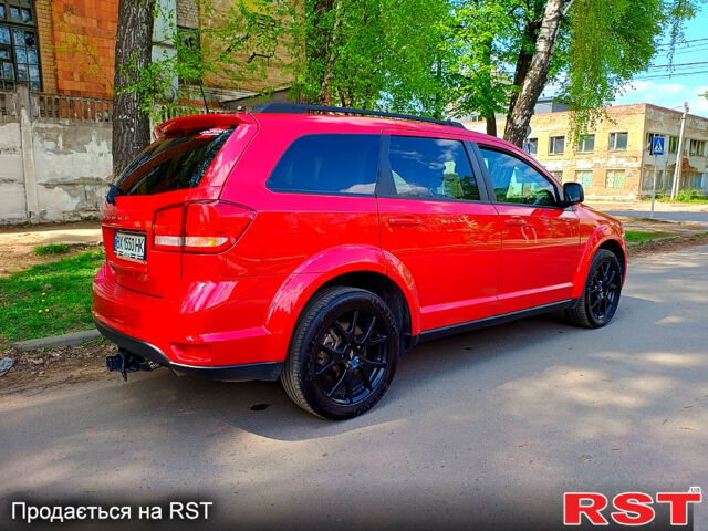 Червоний Додж Джорні, об'ємом двигуна 2.4 л та пробігом 101 тис. км за 12300 $, фото 1 на Automoto.ua