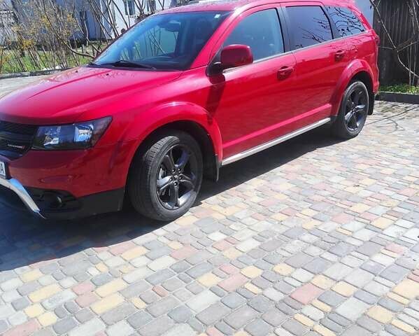 Красный Додж Джорни, объемом двигателя 2.36 л и пробегом 99 тыс. км за 16000 $, фото 1 на Automoto.ua