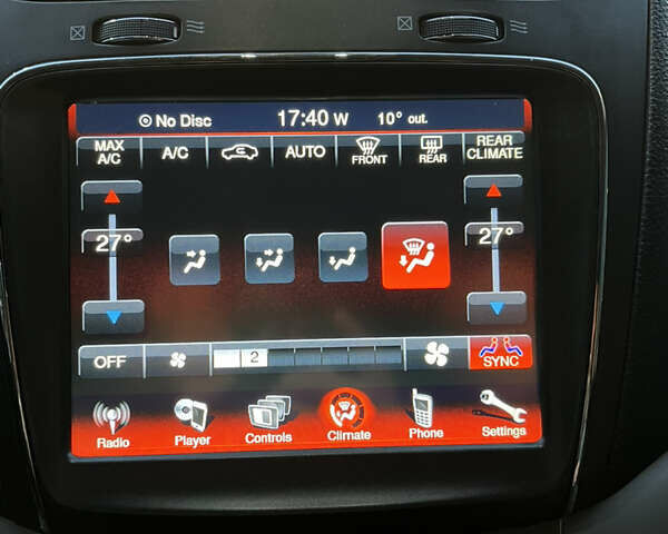 Серый Додж Джорни, объемом двигателя 3.6 л и пробегом 180 тыс. км за 14300 $, фото 26 на Automoto.ua