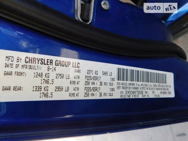 Синий Додж Джорни, объемом двигателя 2.4 л и пробегом 260 тыс. км за 8600 $, фото 23 на Automoto.ua