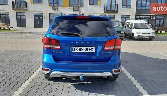 Синий Додж Джорни, объемом двигателя 2.36 л и пробегом 249 тыс. км за 11900 $, фото 3 на Automoto.ua